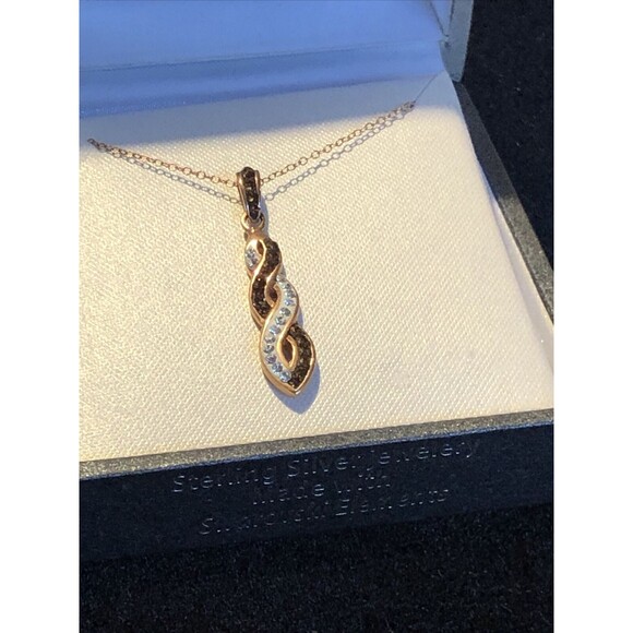 NWT - STERLING 'N' ICE 18" NECKLACE with SWAROVSKI ELEMENTS - Picture 7 of 7